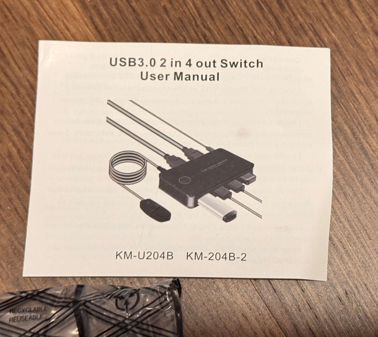 Hubs & Switches: USB 3.0 Switch Selector für 2 PCs und 4 USB Geräte – Gebraucht aus Regensdorf von michaljanata 3