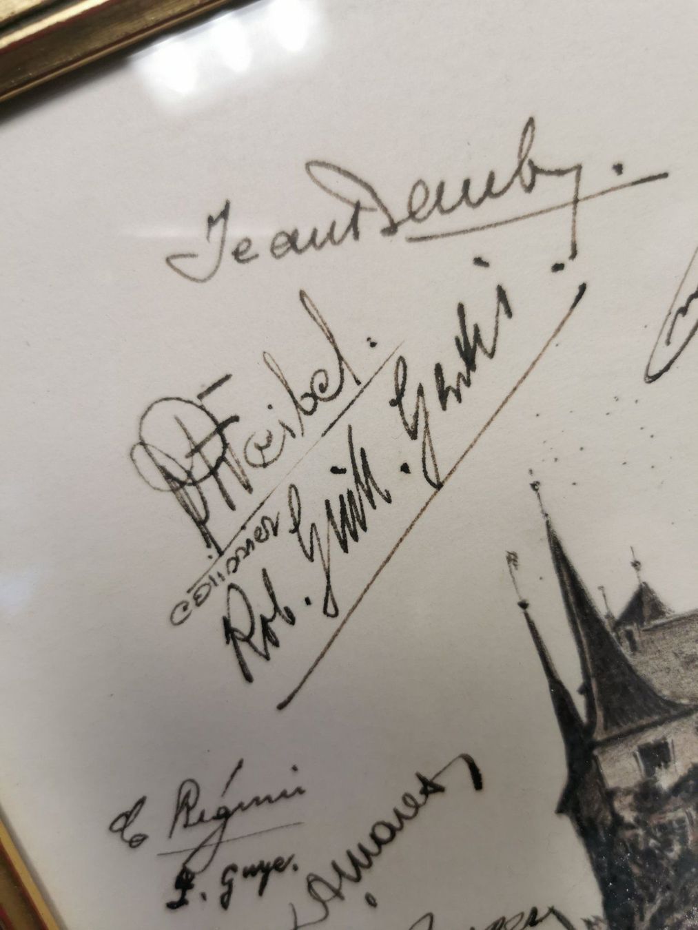 Autografi: AUTOGRAPHES LES NEUCHÂTELOIS DE BERNE 1936 – Usato da Genève venduto da Qanil77 5