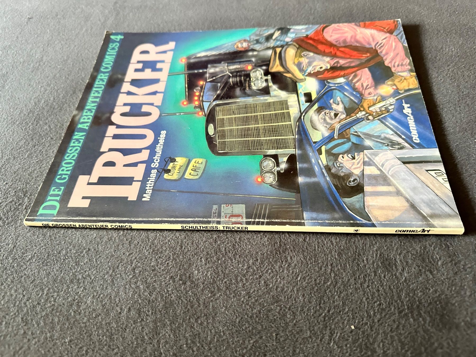Fumetti: DIE GROSSEN ABENTEUER COMICS 4 - TRUCKER – Usato da Münsingen venduto da Ganjam 1