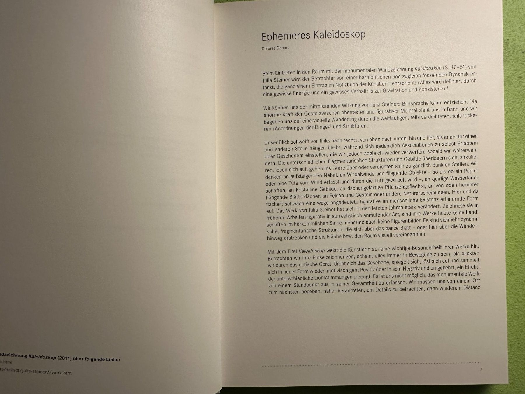 Libri: Julia Steiner: Kaleidoskop. d/f – Usato da Zürich venduto da allp 3