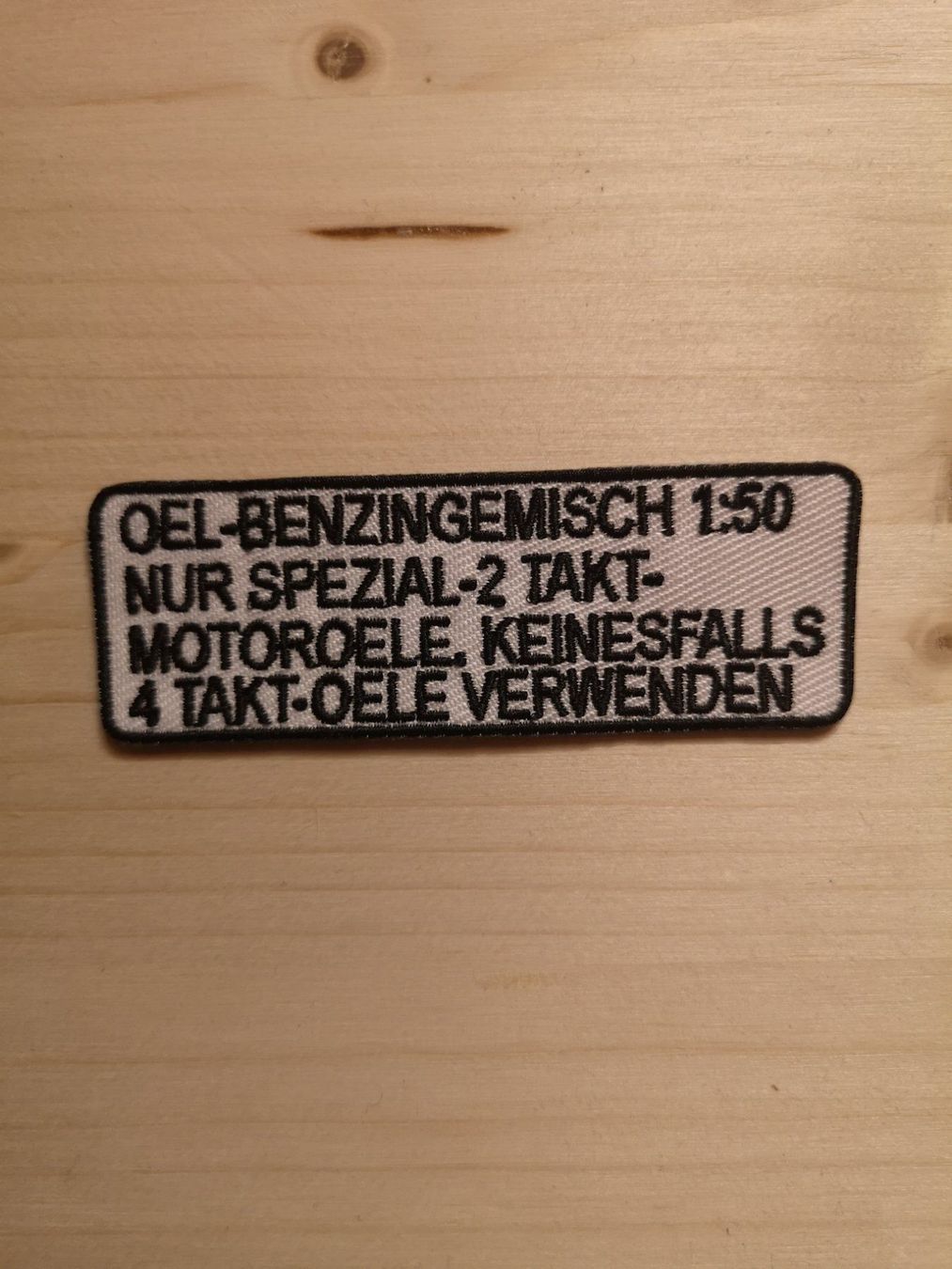 Puch Toppe: Aufnäher Badge Patch Mofa Töffli Sachs Puch BENZINGEMISCH – Nuovo e nell'imballaggio originale da Grosswangen venduto da Jumbo1983