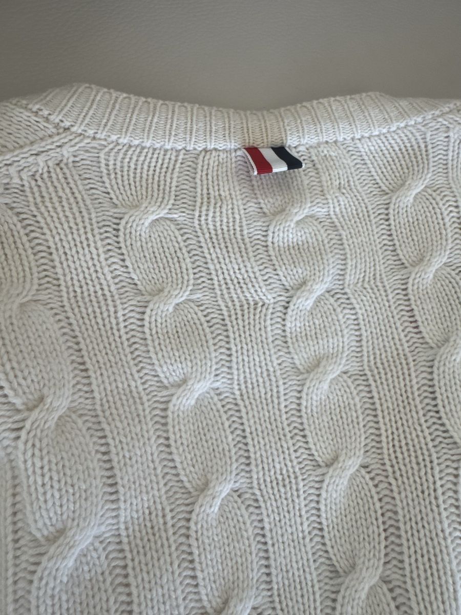 Giacche: 100% Kaschmir Thom Browne S Farbe: Creme NP 1450 CHF – Usato da Zürich venduto da LuxuryJewellery 4