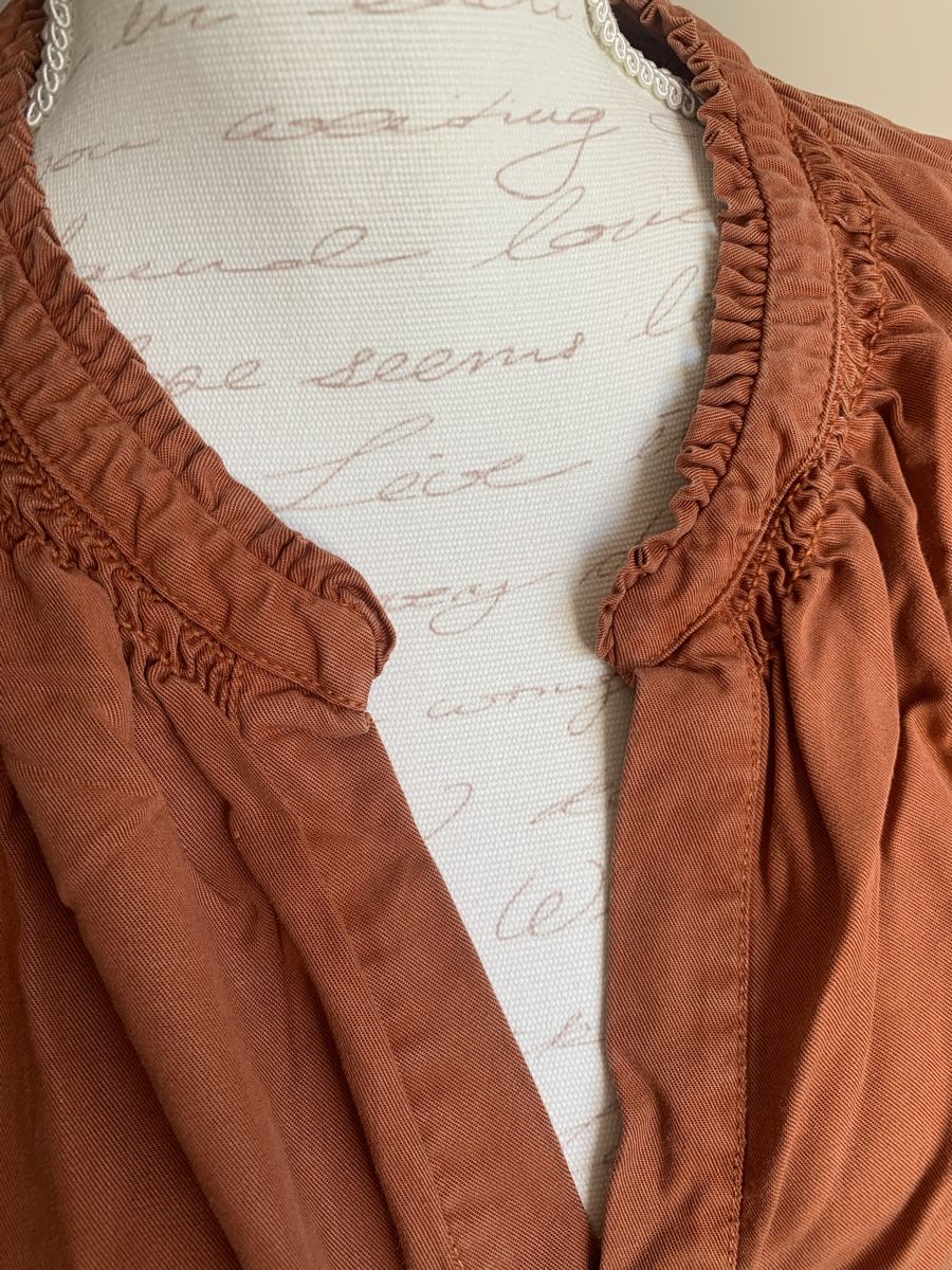 Next Camicette: Next Bluse Gr.52 dunkelorange – Usato da Ellikon an der Thur venduto da Bali1999 1