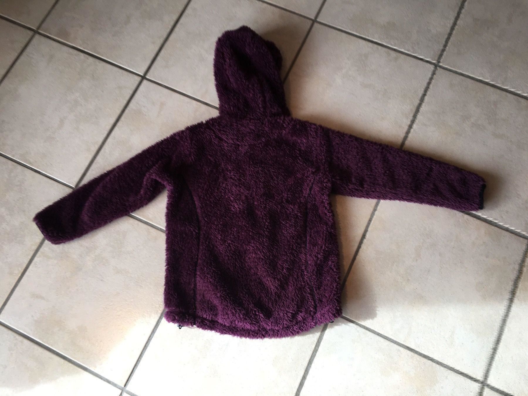 Altro abbigliamento per bambina: veste capuchon en teddy 128 violet – Usato da Orpund venduto da Mary8972 5