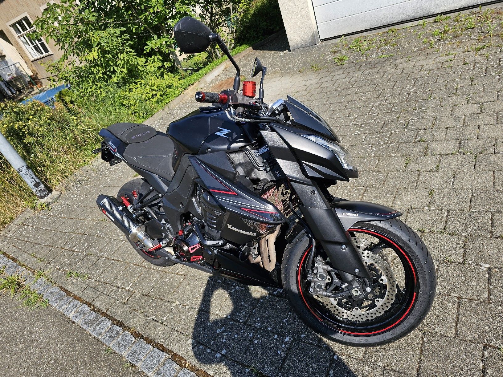 Kawasaki Strasse: Kawasaki Z1000 Black Edition ABS – Gebraucht aus Frick von nic_snp6 2
