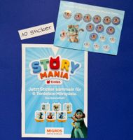 MIGROS Story Mania 10 Sticker für Toniebox