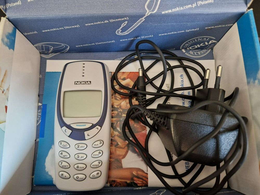Nokia 3330 neuf s/ 3310wap box jamais servi collector retro
