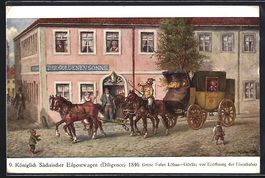 Königlich Sächsischer Eilpostwagen 184