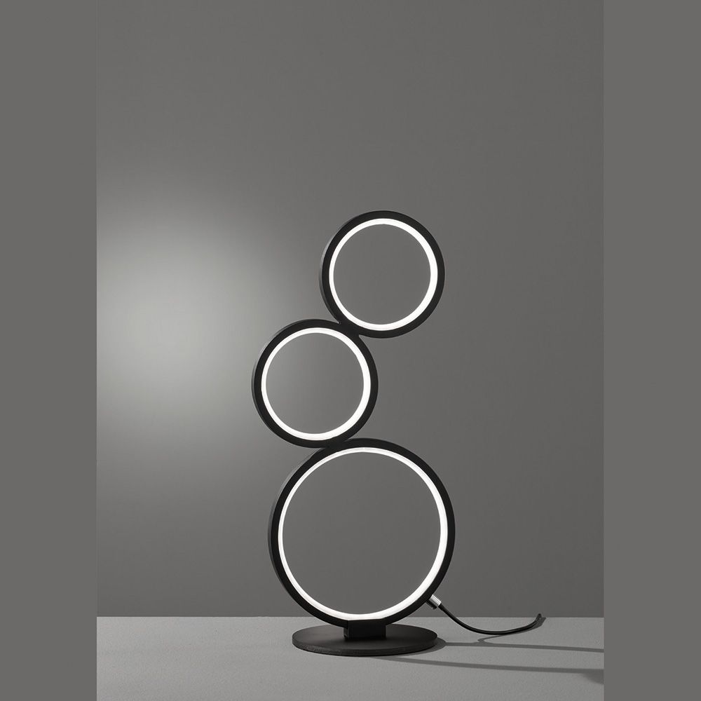 Lampade: LED Tischleuchte, Schwarz, Dimmer, IP20 – Nuovo (secondo la descrizione) da Kreuzlingen venduto da Smart-Light