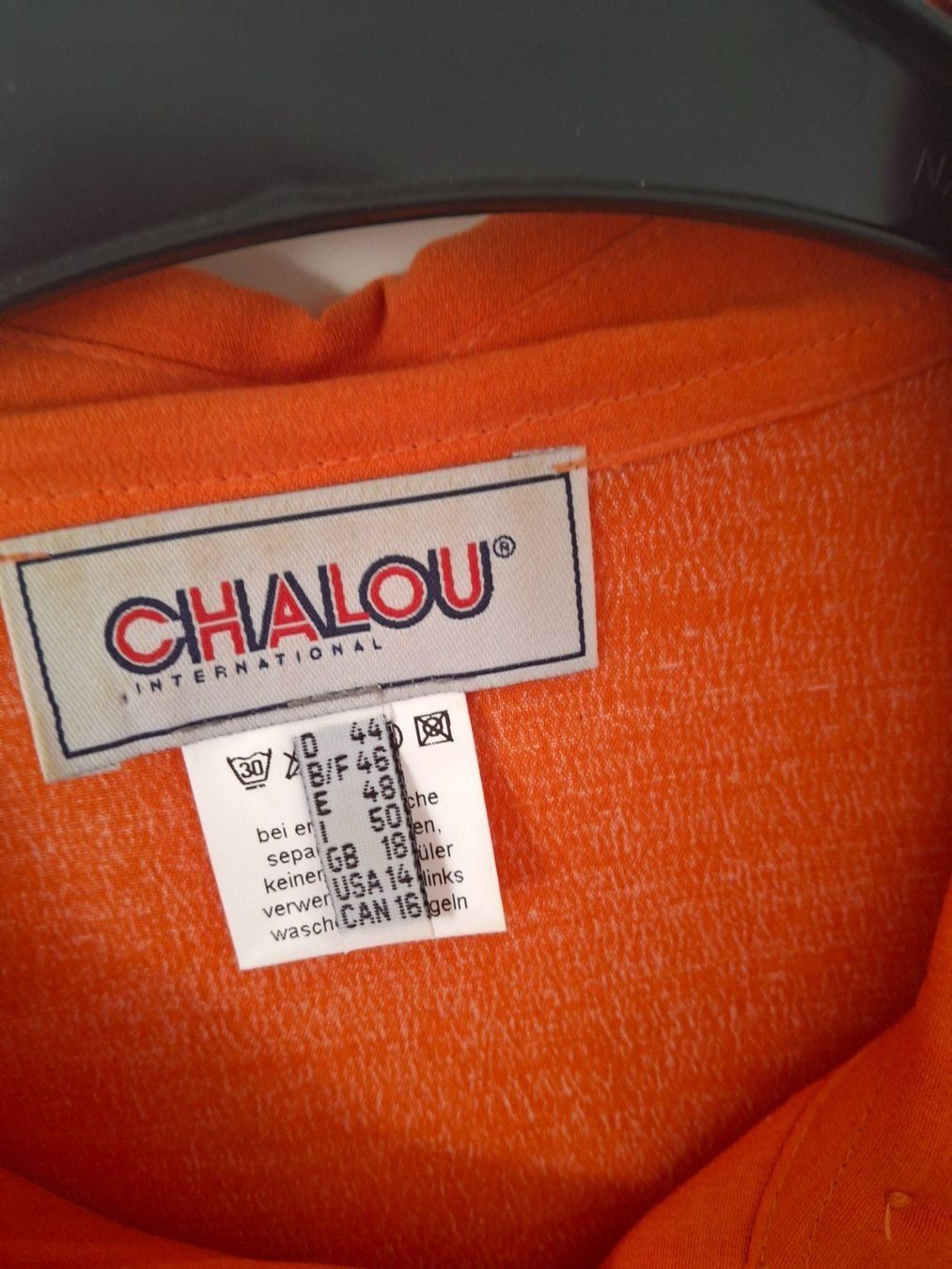 Camicette: Bluse von Chalou, Grösse 44, Orange, Neuwertig – Nuovo (secondo la descrizione) da WALTERSWIL SO venduto da thb_ybm8 3