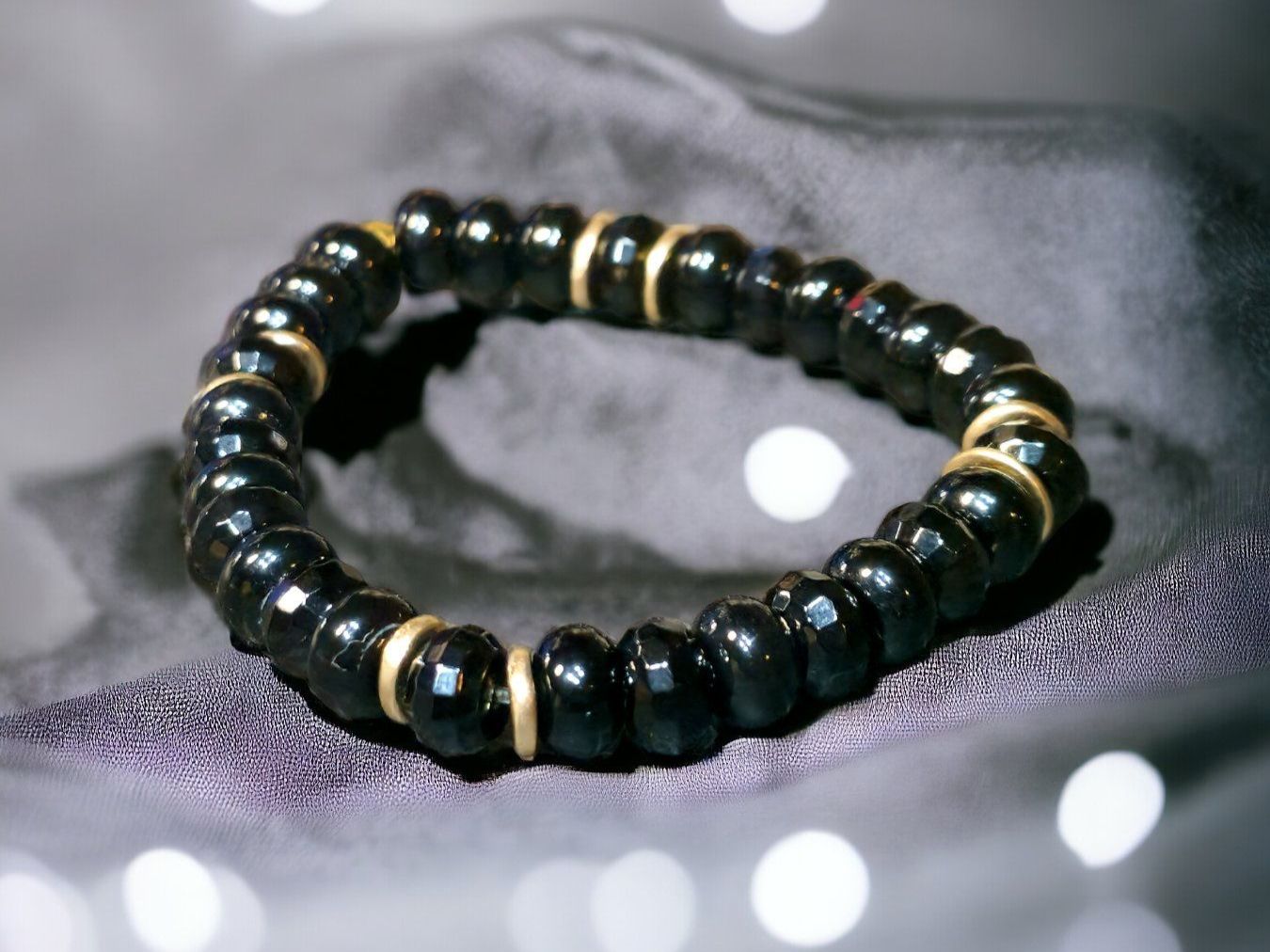 Bracciali & Braccialetti: Armband Onyx und Bronze – Nuovo e nell'imballaggio originale da Aarau venduto da Schmuckhoehle_MD
