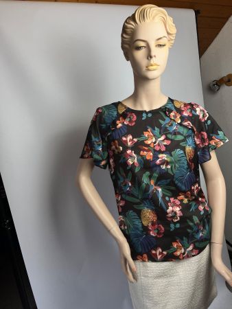 Kurzärmelige Bluse, Etam, Grösse 36 (FR 38)