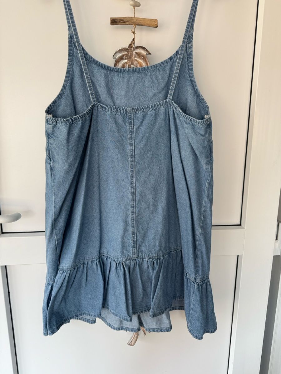 Kleider: Robe en jean style décontracté d'été, taille L – Gebraucht aus Lausanne von Flomag 1