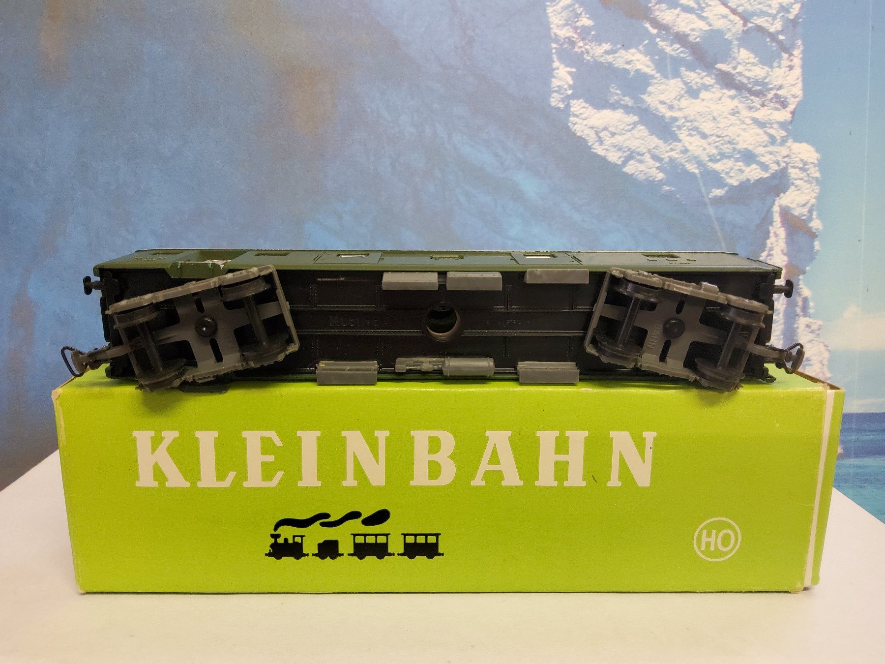 Kleinbahn Modellini di ferrovie: 2 Kleinbahn Gepäckwagen H0 Nr. 382 – Usato da Grüningen venduto da VENOM59 5