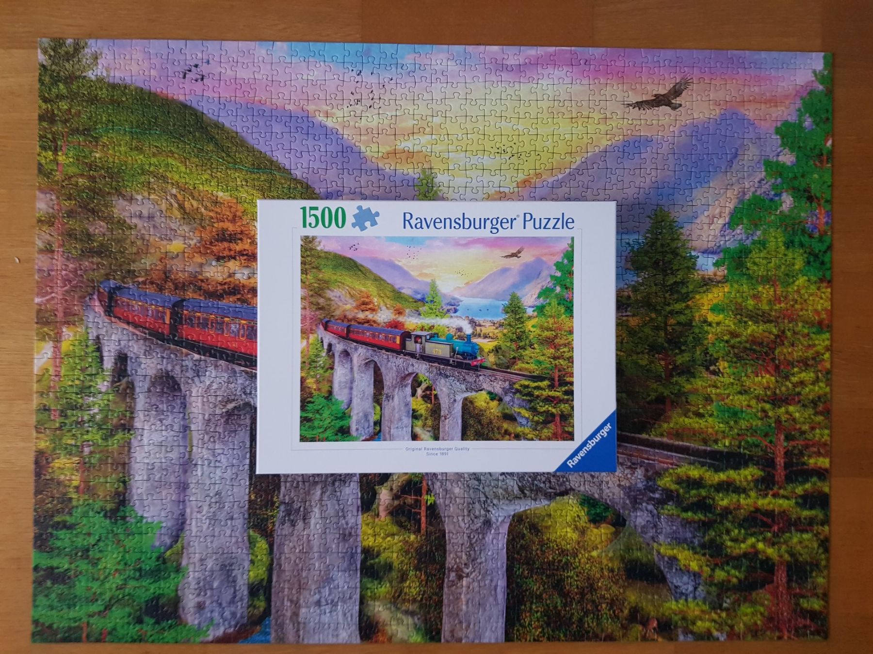 Puzzle: Puzzle von Ravensburger 1500 Teile – Nuovo (secondo la descrizione) da Thalwil venduto da SebastianH01 2