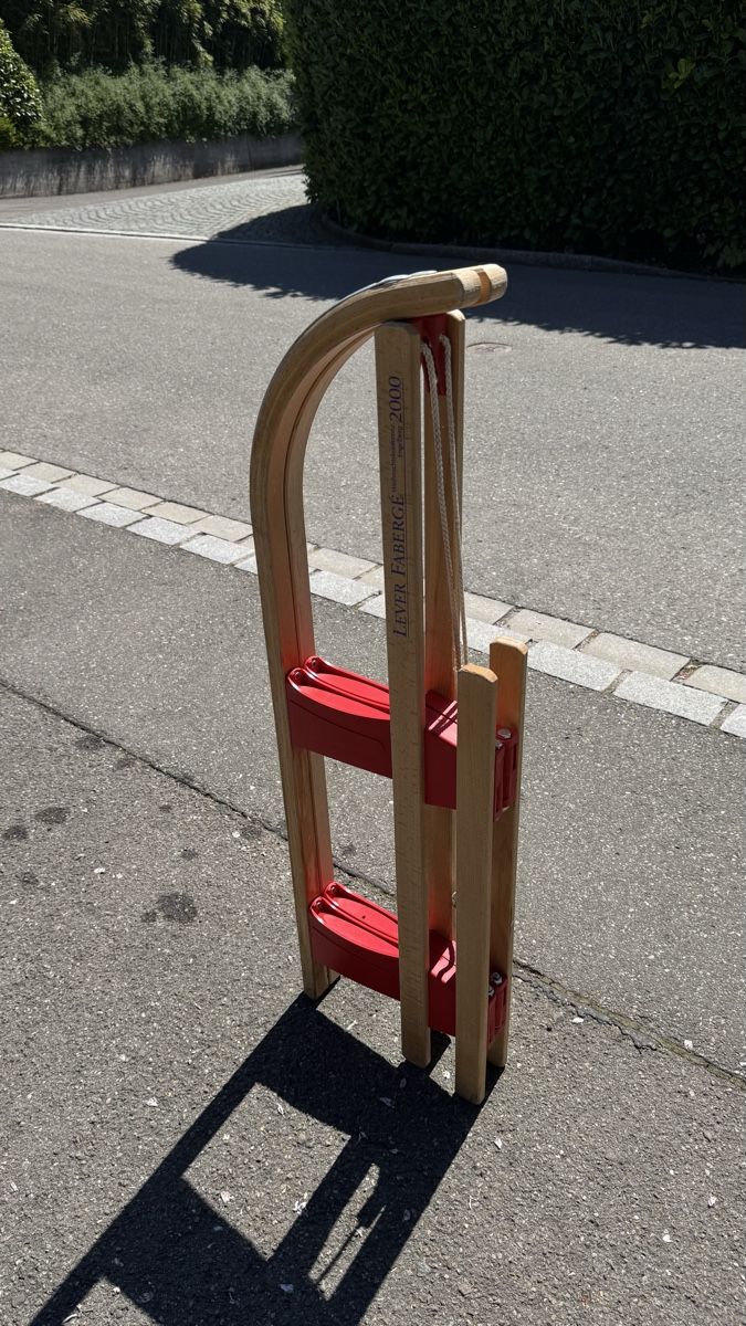 Slitta: Faltbarer Holzschlitten – Usato da Küsnacht ZH venduto da Floor1an 2