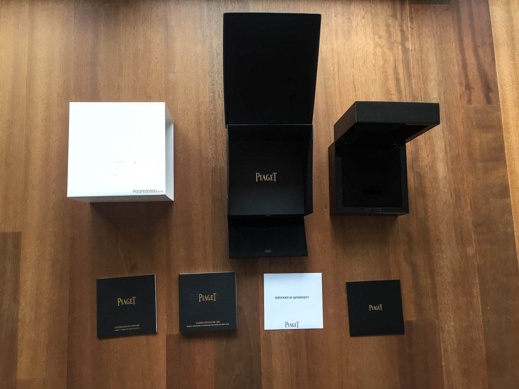 Piaget Orologi: Piaget box with documents NEW – Nuovo e nell'imballaggio originale da Epalinges venduto da bracelet123