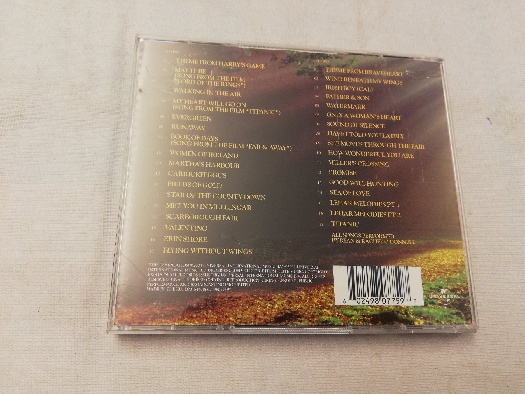 CD: THE CELTIC CHILLOUT ALBUM – Usato da Bern venduto da Vinylsound.ch 1