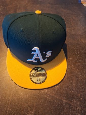 New Era 59FIFTY Oakland A's Kappe Grösse 7 3/8 On-Field