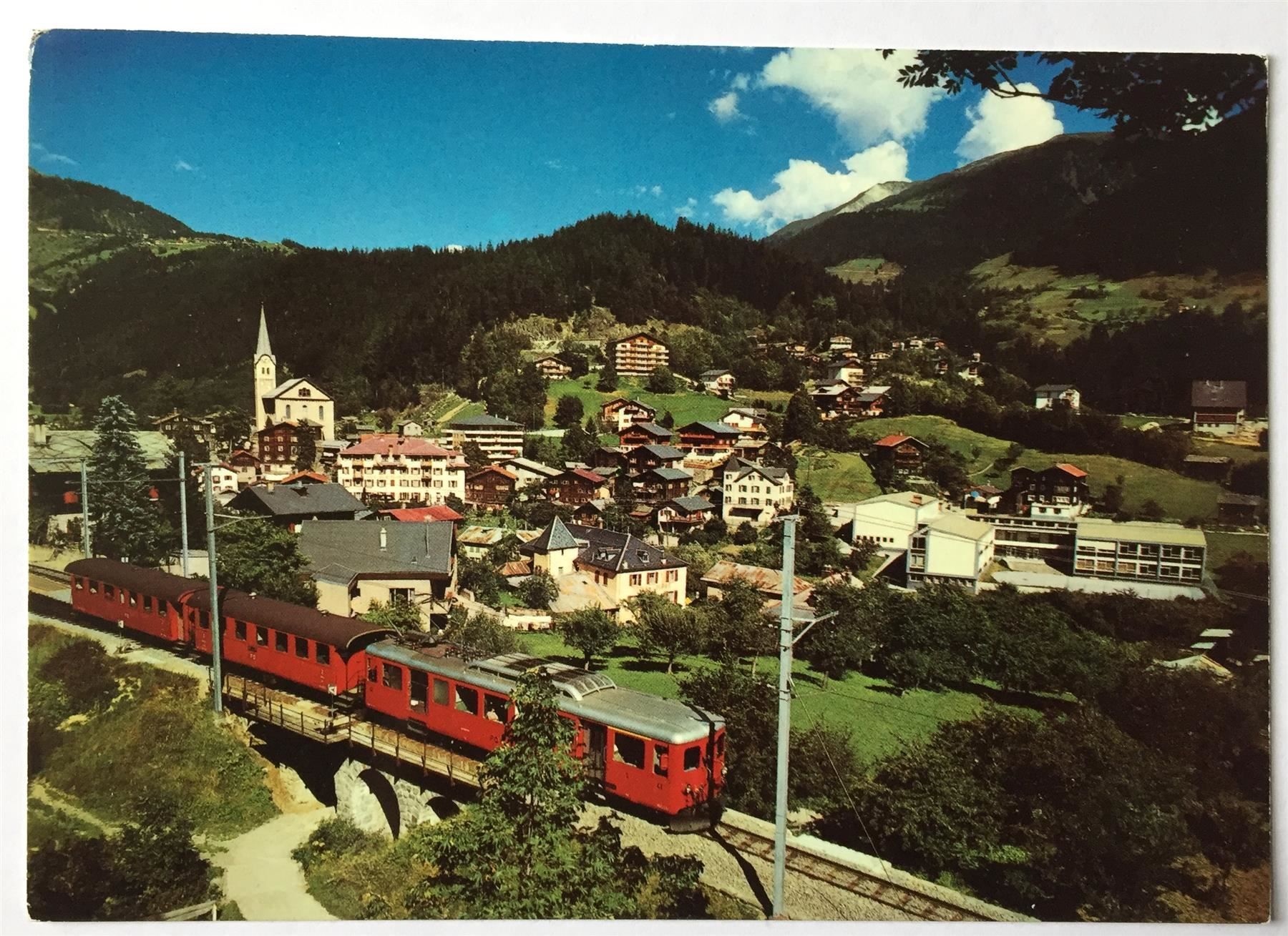 Cartoline postali: FIESCH Furka-Oberalp Bahn – Nuovo (secondo la descrizione) da Jona venduto da philajona