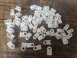 lego 6536 lot de 60 pièces White Technic, Axle and Pin