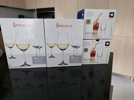 Lot de 8 verres Spiegelau et 8 verres Leonardo neufs