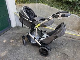 Hauck Duett 2 + Hauck Comfortfix mit isofix
