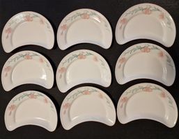 9 Dessertteller Villeroy&Boch Melody, Vintage, Top!