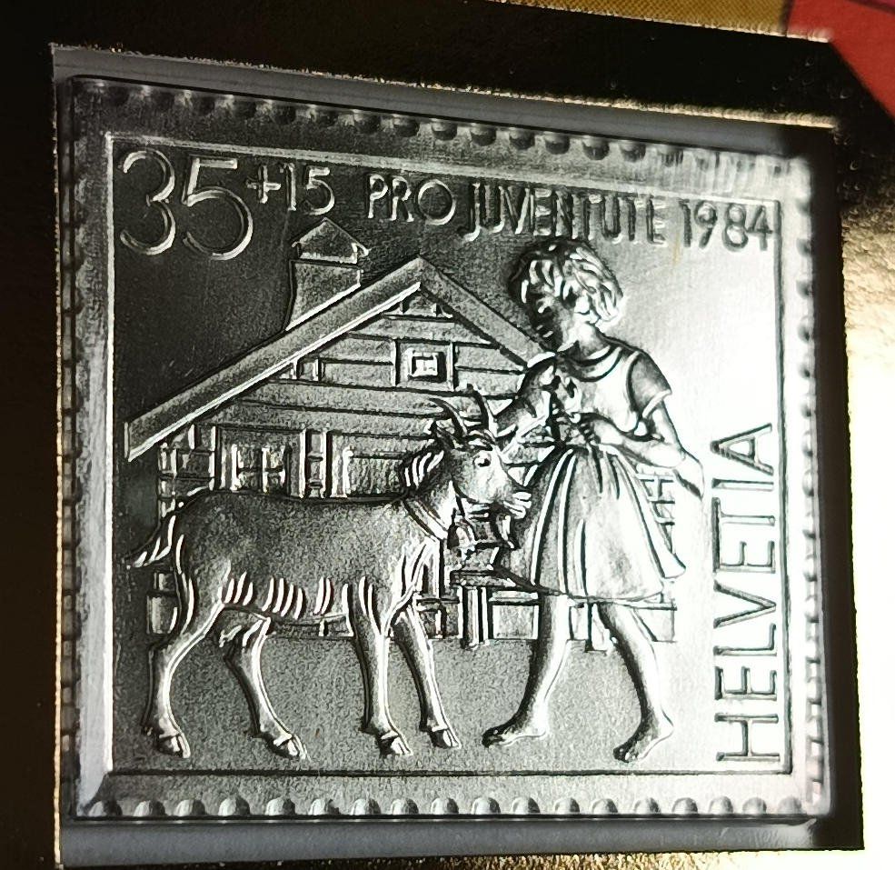 Medaglie: Numisbrief Heidi mit Silbermedaille ab 1 Fr. !! – Usato da Luzern venduto da Vreneli_1 1