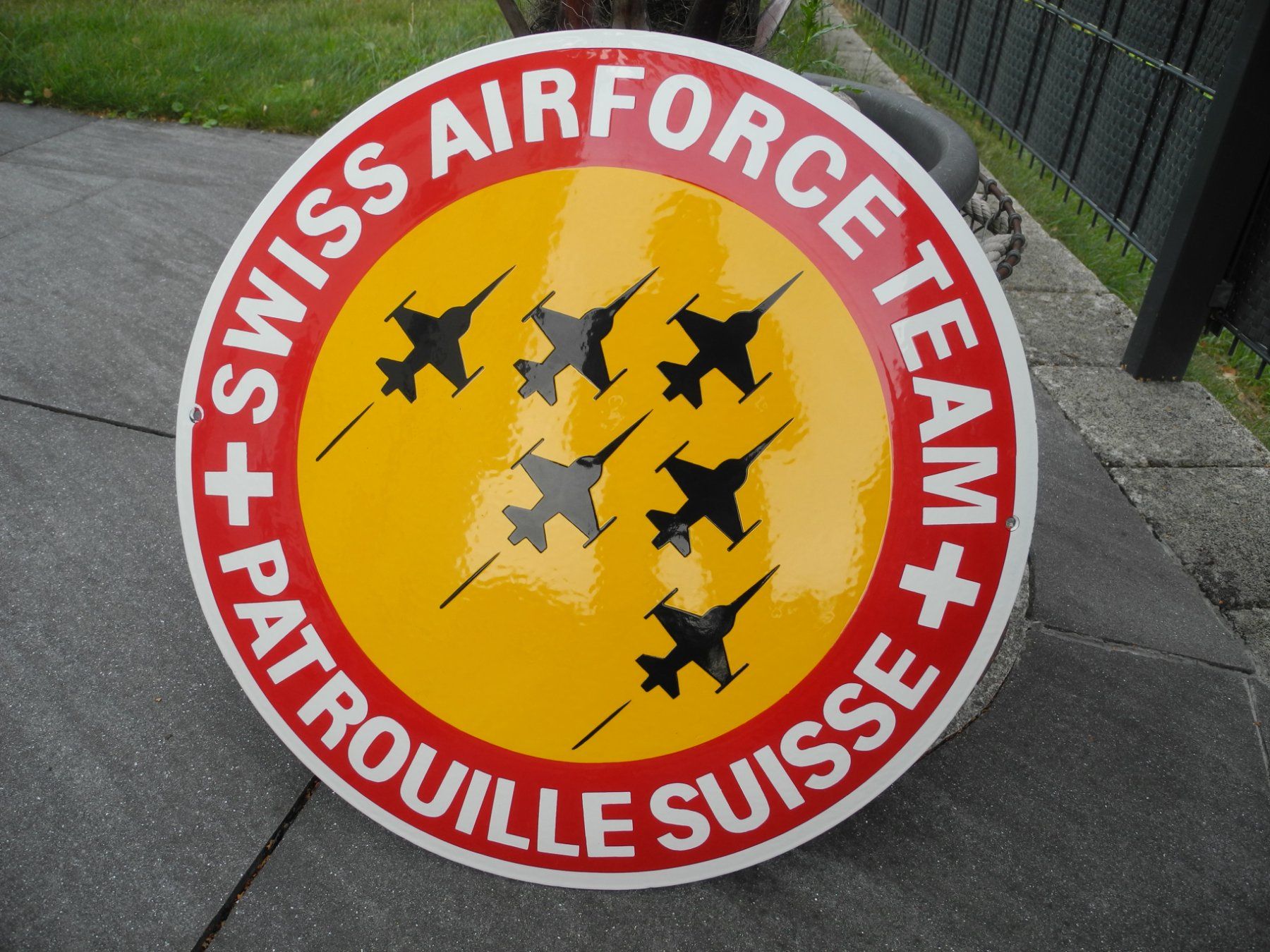 Ecriteaux: PATROUILLE SUISSE EMAILSCHILD – Neuf (Voir description) à Reinach AG par Huckleberrysix 6