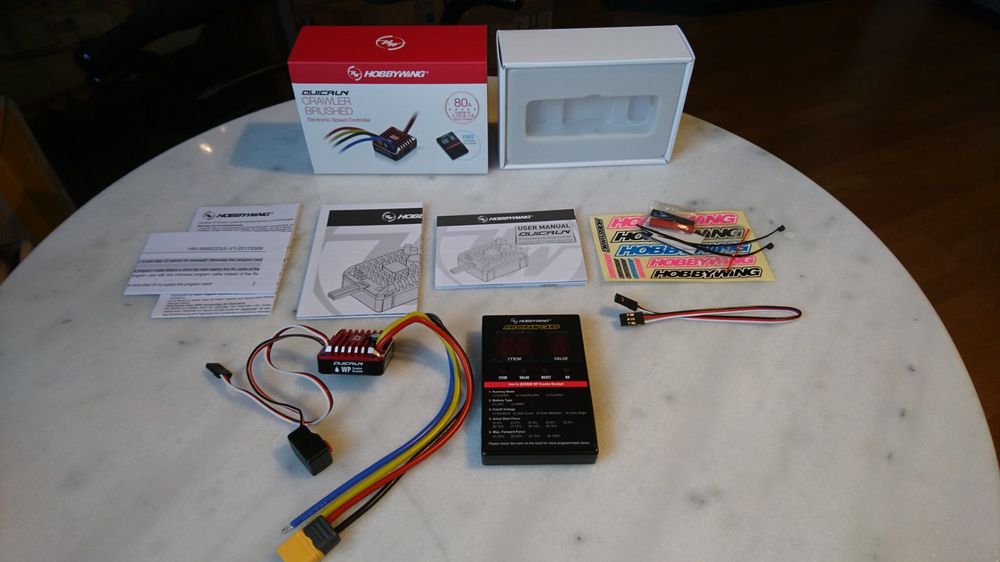 HOBBYWING QUICRUN CRAWLER BRUSHED FAHRREGLER 80A Kaufen auf Ricardo