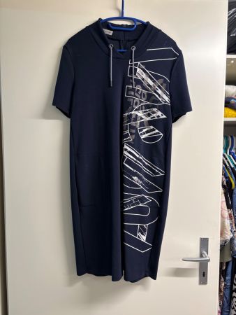 Damen Kleid Barbara Lebek dunkelblau Grösse 40 guter Zustand