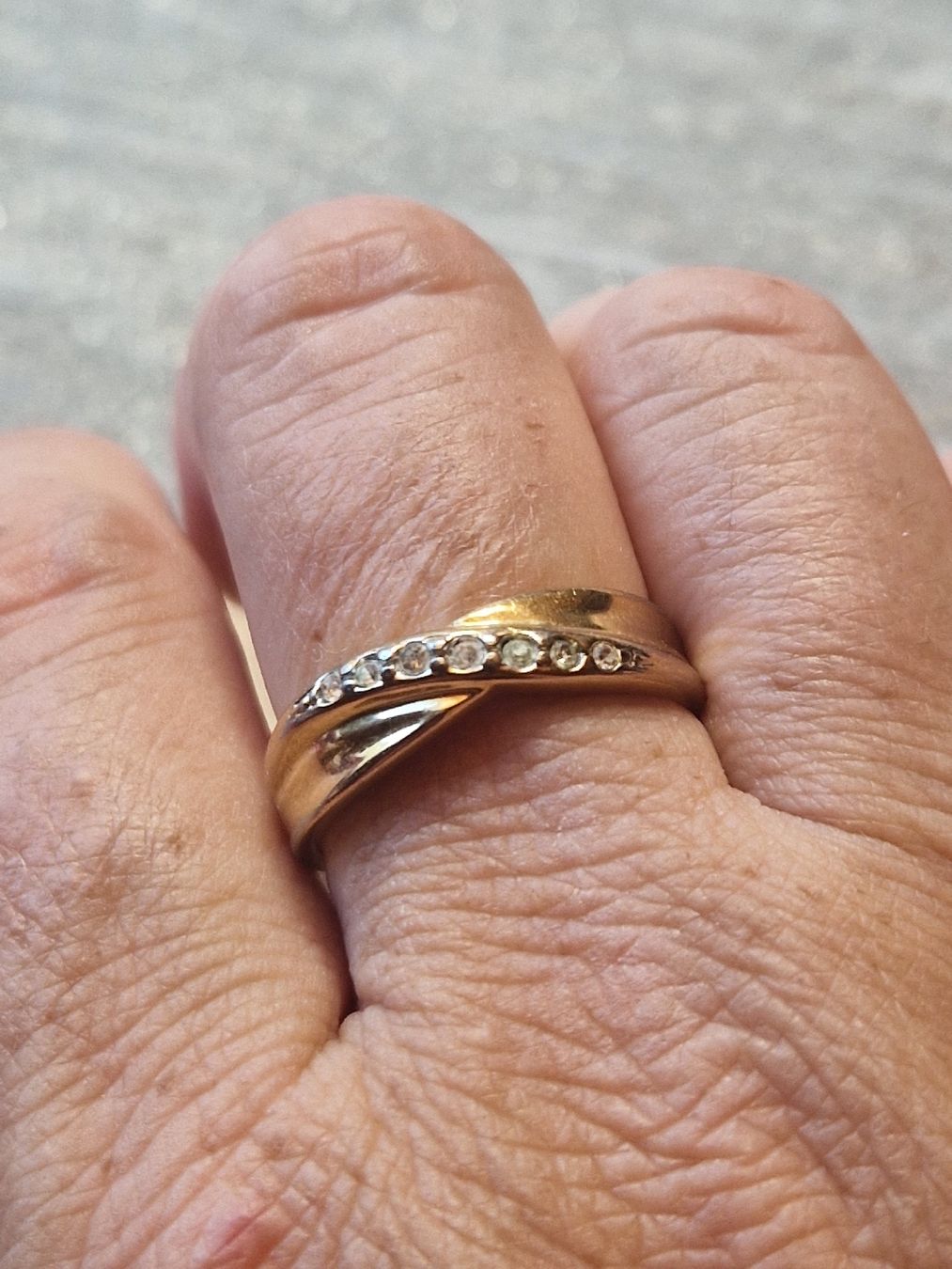 Pierre Lang Anelli: Pierre Lang Ring GO Zirkonien 57 – Usato da Lichtensteig venduto da Cocabana_16 1