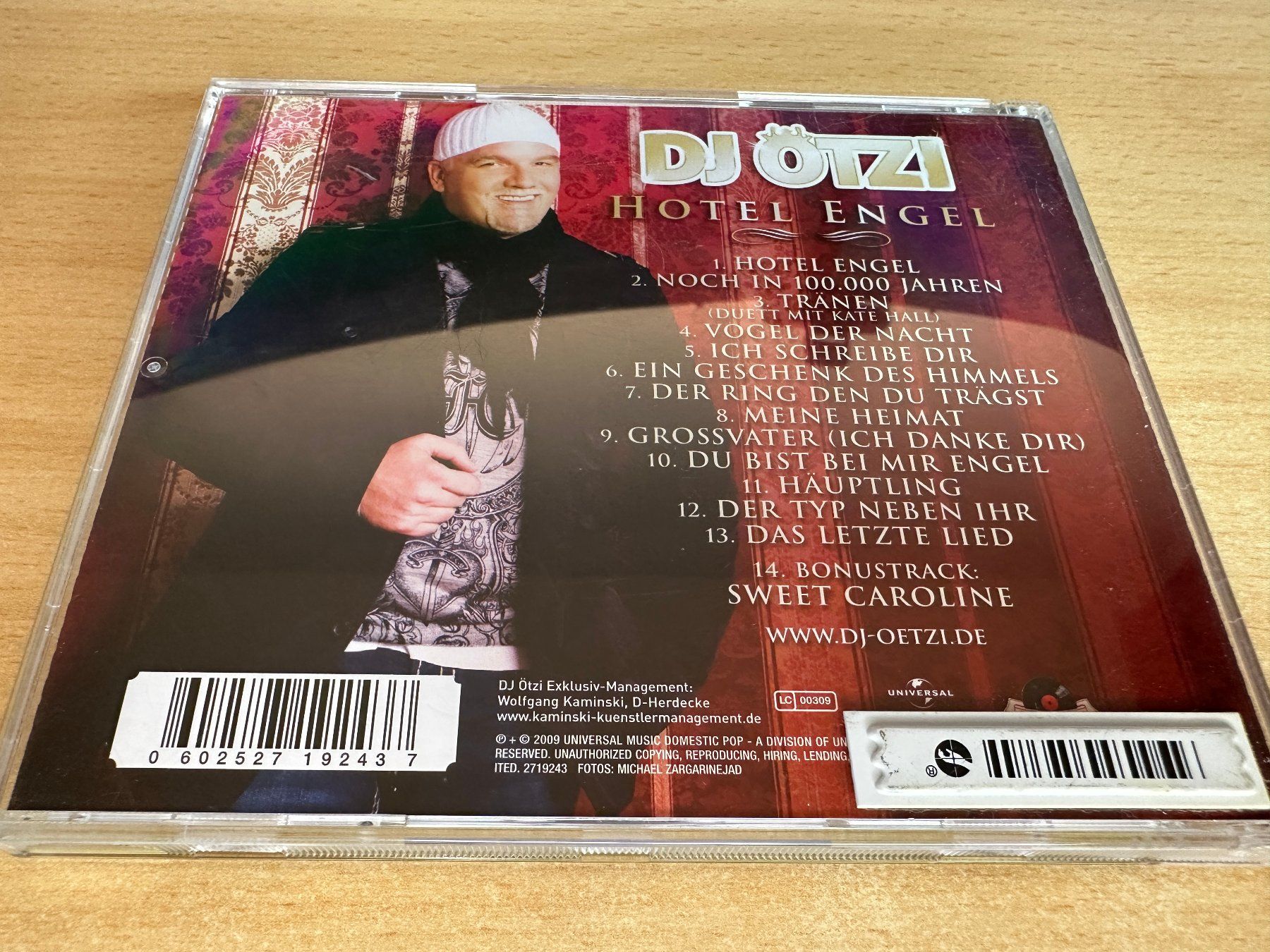 CDs: DJ Ötzi – Hotel Engel – D'occasion à Rikon im Tösstal par Alpenmutz 1