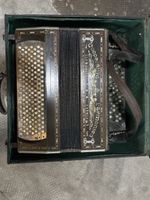 Fisarmonica diatonica vintage 'L'Armonica' da collezione!