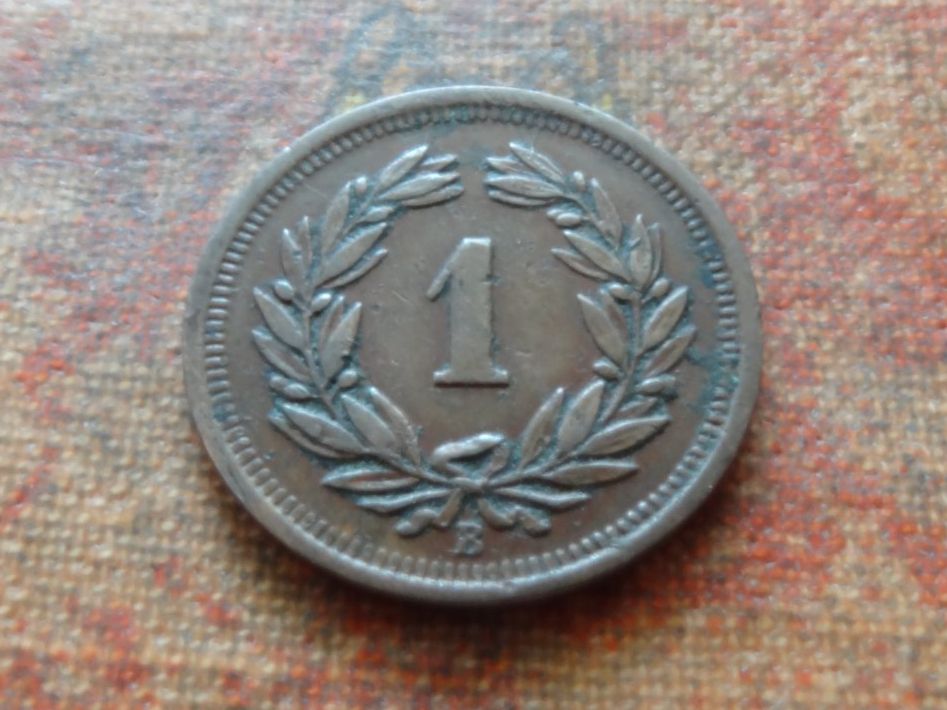 Tutti le monete: 1 Rp. 1902 – Usato da Romanel-sur-Lausanne venduto da Swift13 1