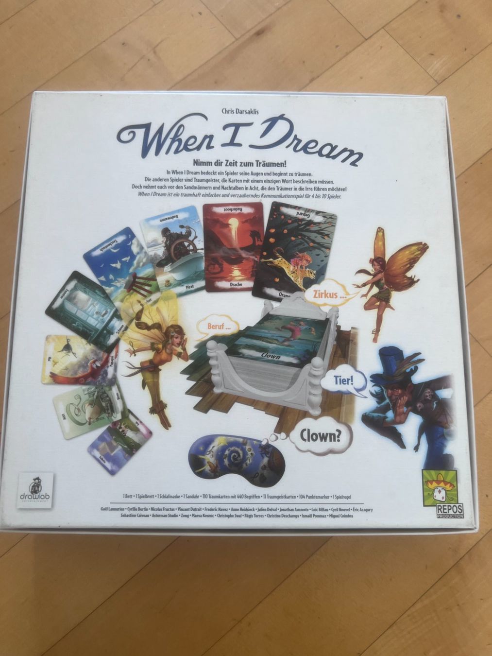 Giochi: Spiel "When I dream" von Asmodée – Usato da Rickenbach LU venduto da imagine6221 1