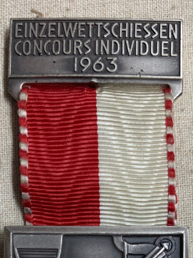 Medaillen: Concours Individuel 1963. – Gebraucht aus Sorengo von 74in 2