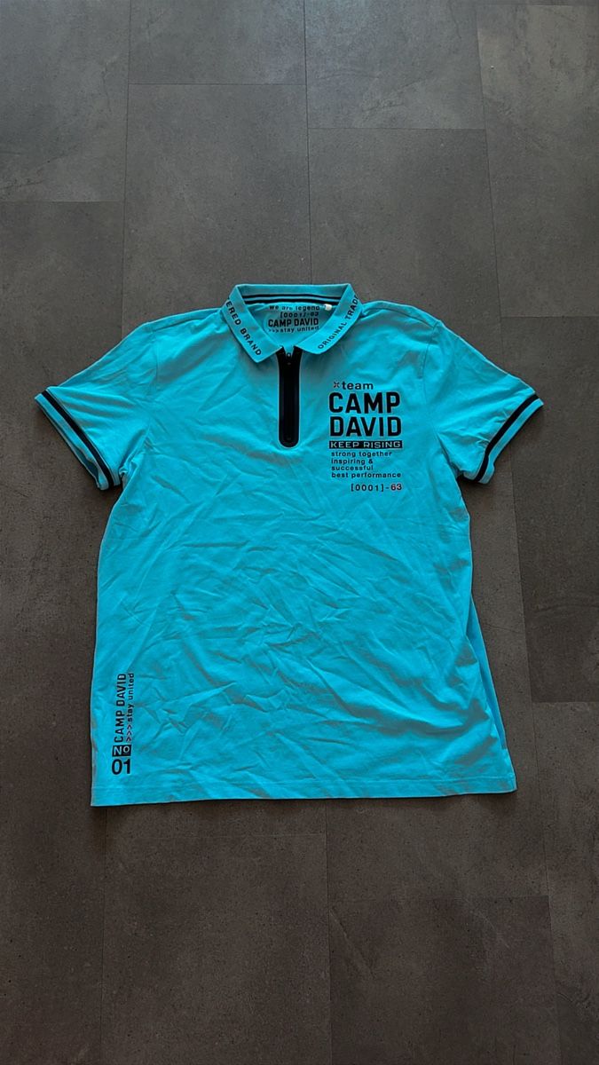 Camp David Magliette Polo: Camp David Poloshirt – Nuovo (secondo la descrizione) da Erlinsbach SO venduto da _stjepi_