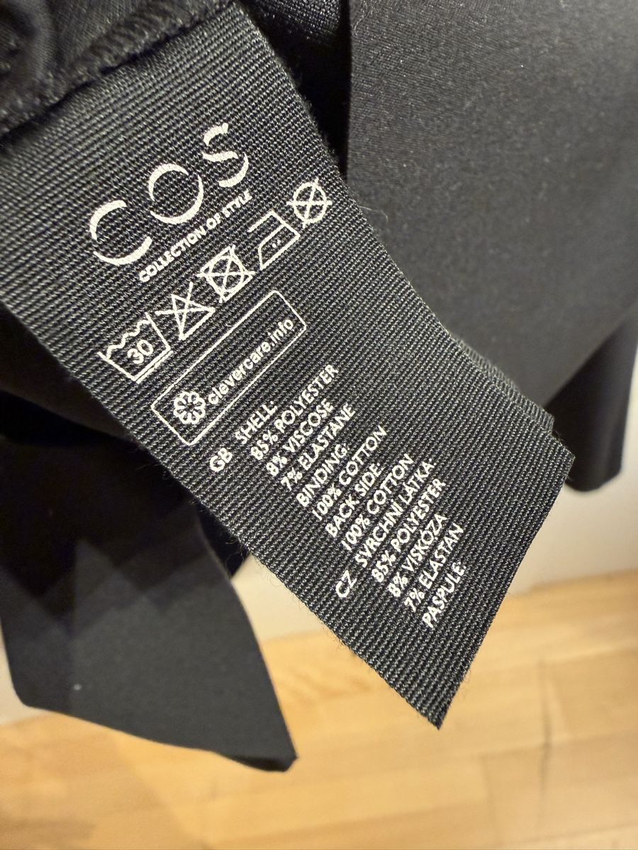 Cos Vestiti: COS Robe noir 36 – Usato da Zürich venduto da mimi2013 3