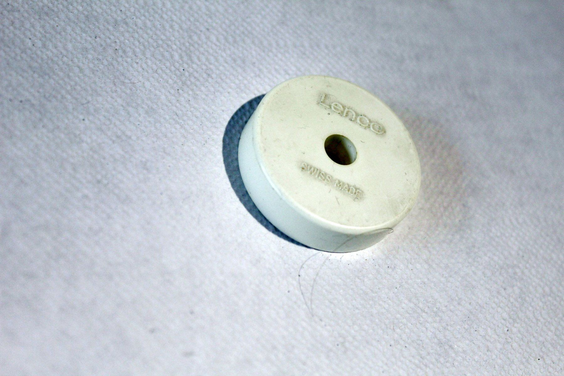 Giradischi: Originaler LENCO Single Adapter / Single Puck, um 1962 – Usato da Bern venduto da kultiges 5