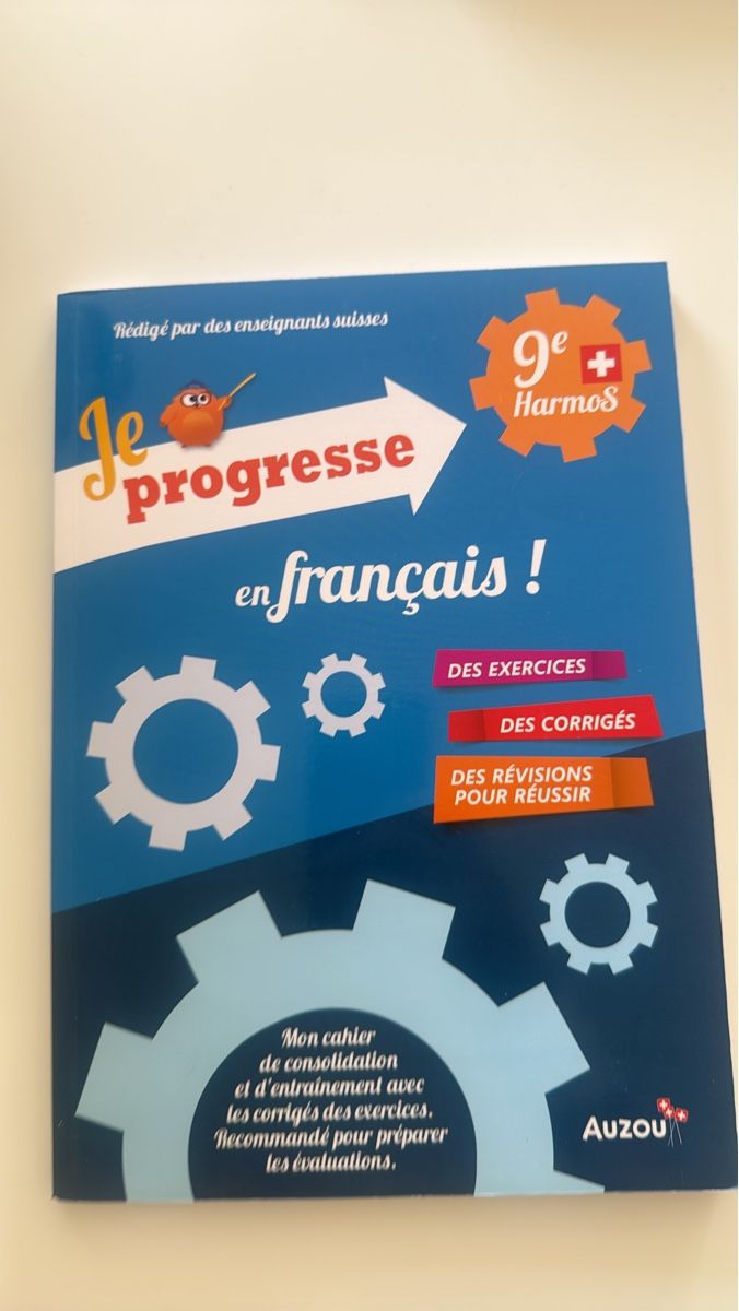 Libri: Je progresse en français 9e Harmos cahier d'exercices – Nuovo (secondo la descrizione) da Le Mont-sur-Lausanne venduto da MrHares