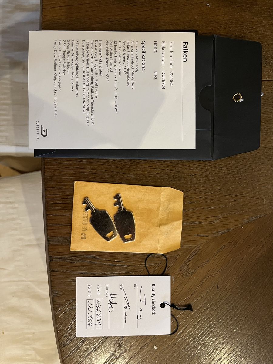 Düsenberg Strumenti musicali: E-Gitarre Duesenberg Falken Original  – Usato da Buchackern venduto da julemumm 3