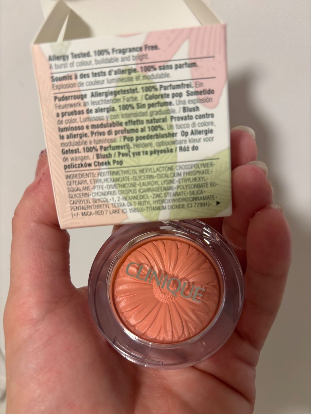 Clinique Make-up: Clinique Cheek Pop Blush, Farbe Melon Pop, Neu! – Nuovo e nell'imballaggio originale da Zürich venduto da deruja 3
