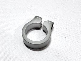 Unknown Alu Sattelstützen Klemme 27.2mm ohne Schrauben NOS
