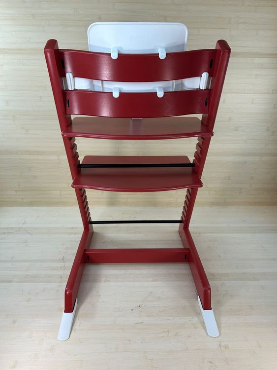 Stokke® Tripp Trapp inkl. Babyset, Newborn & Tray / Warm Red 4
