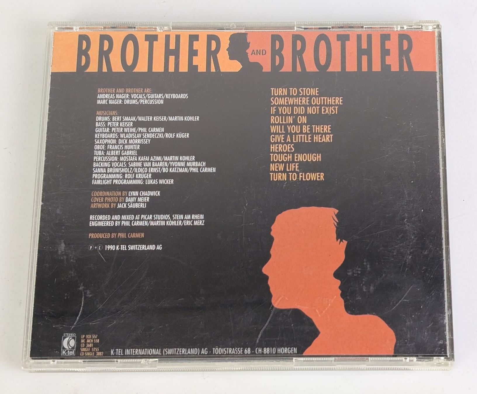 CDs: Brother and Brother CD "Somewhere Outthere", Top ! – Gebraucht aus Zürich von 1.Simon 1