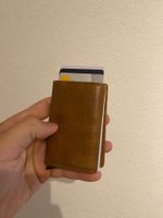 Mini Wallet aus Leder/ Neu mit Nicolas Signatur