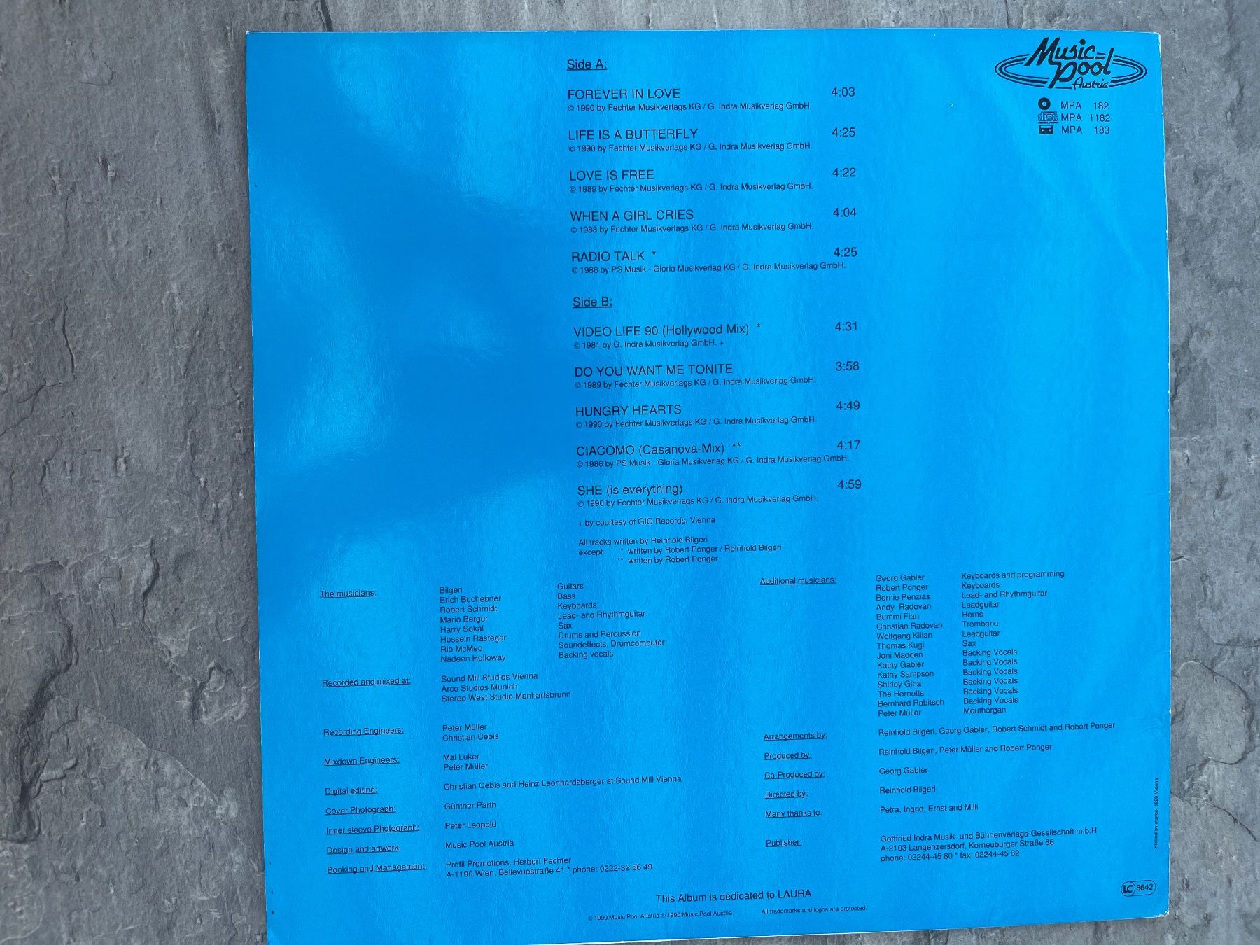 Dischi in vinile: A432/Bilgeri "Forever In Love" – Usato da Frutigen venduto da Philippe_jsp 1