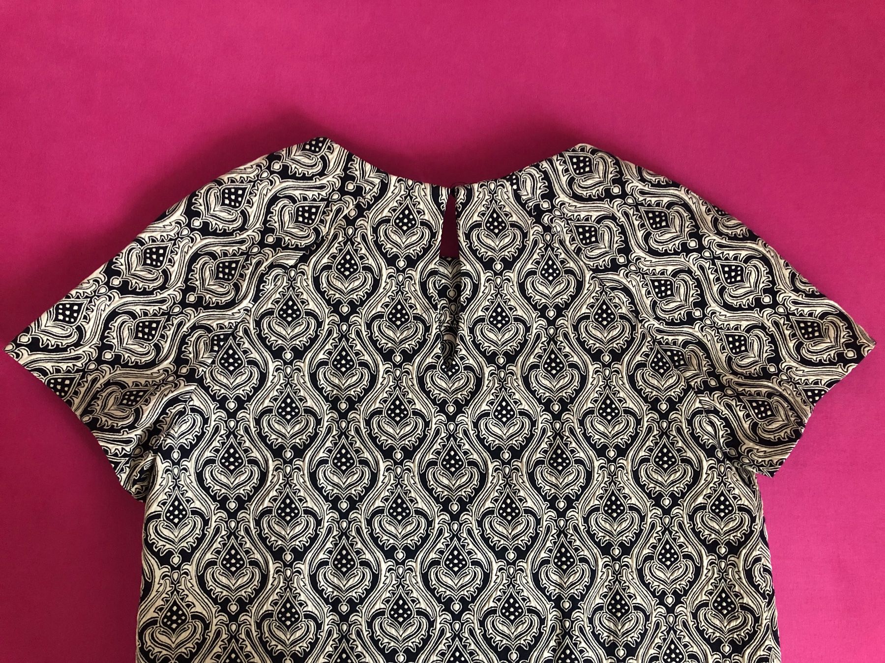 Zara Vestiti: ZARA KLEID, GR. S, GERADER SCHNITT, ORIENT. MUSTER – Usato da Zürich venduto da rolo66 4